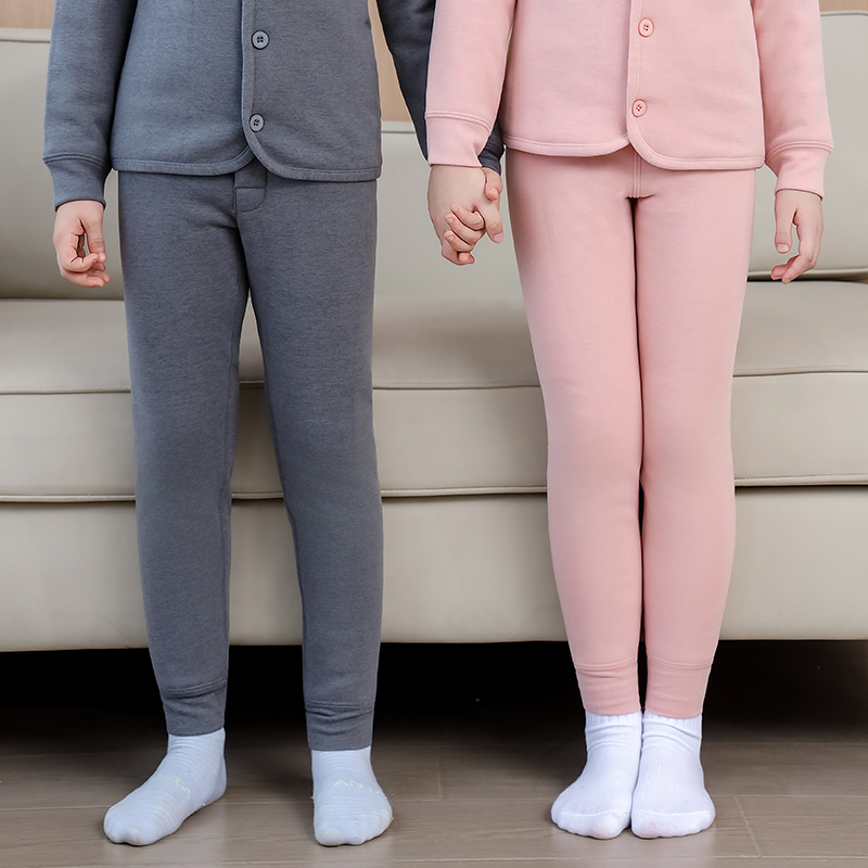 儿童保暖裤冬季绵羊毛填充