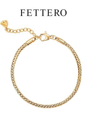 时尚百搭手链fettero铜合金个性