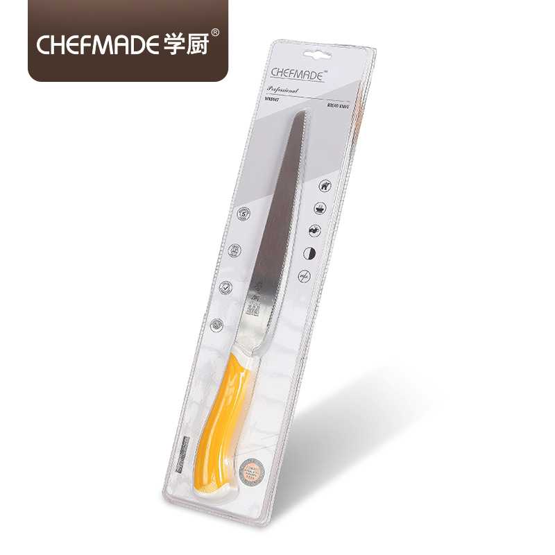 学厨日本吐司面包刀关东刀锯齿刀不锈钢蛋糕刀切片刀烘焙工具