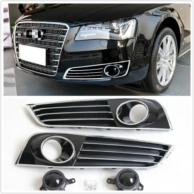 W12雾灯框罩改装升级奥迪A8L