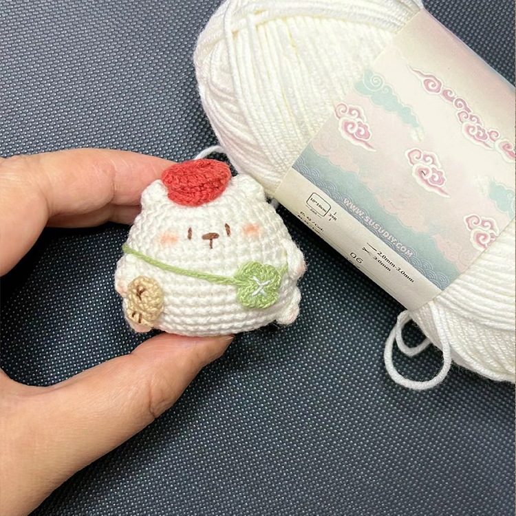 玩偶挂件毛线手工编织diy材料包