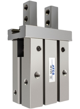 亚德客型平行导轨HFTK手指气缸HFK20/16/10/6/25/32/40-CL/N/B/R