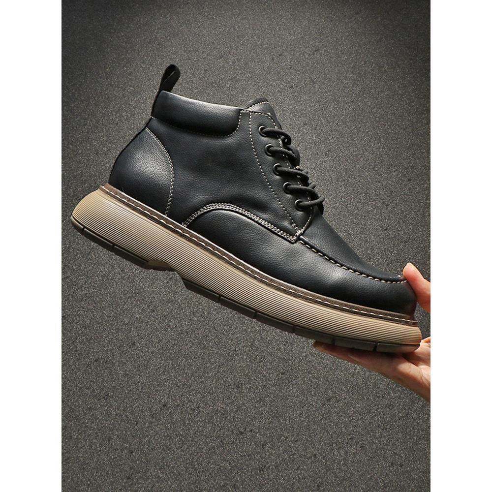 香港潮牌男鞋2025春季新款英伦风百搭轻便软底马丁靴厚底工装短靴,家庭/个人清洁工具,浴帽,淘宝优惠券,粉丝福利购,淘宝优惠卷