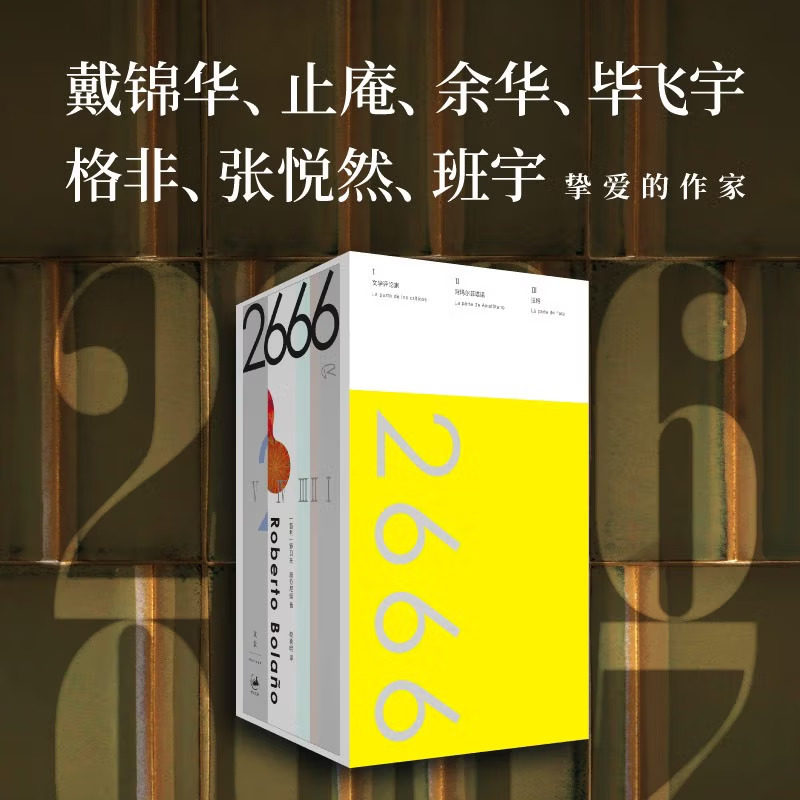 2666珍藏纪念版天才作家波拉尼