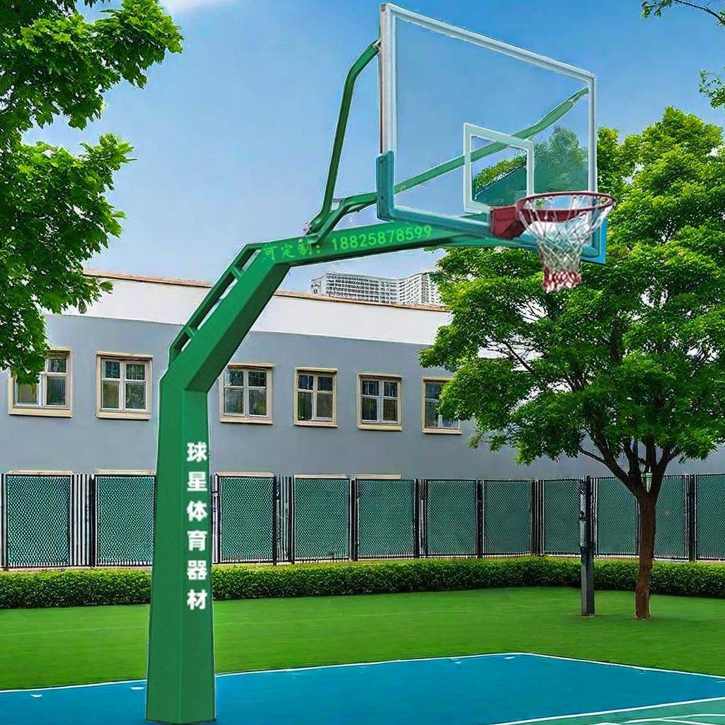 惠州球篮球189架标星准东莞深圳南外开移动式地埋室内户篮厂球架