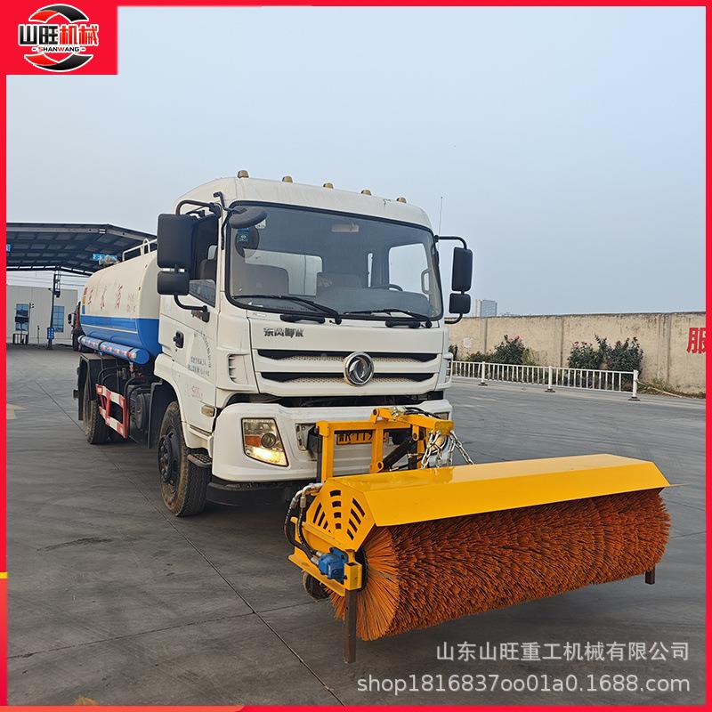 载车载前置式刷雪滚10大铲型扫雪除滚刷除雪车式雪滚环卫道路扫雪