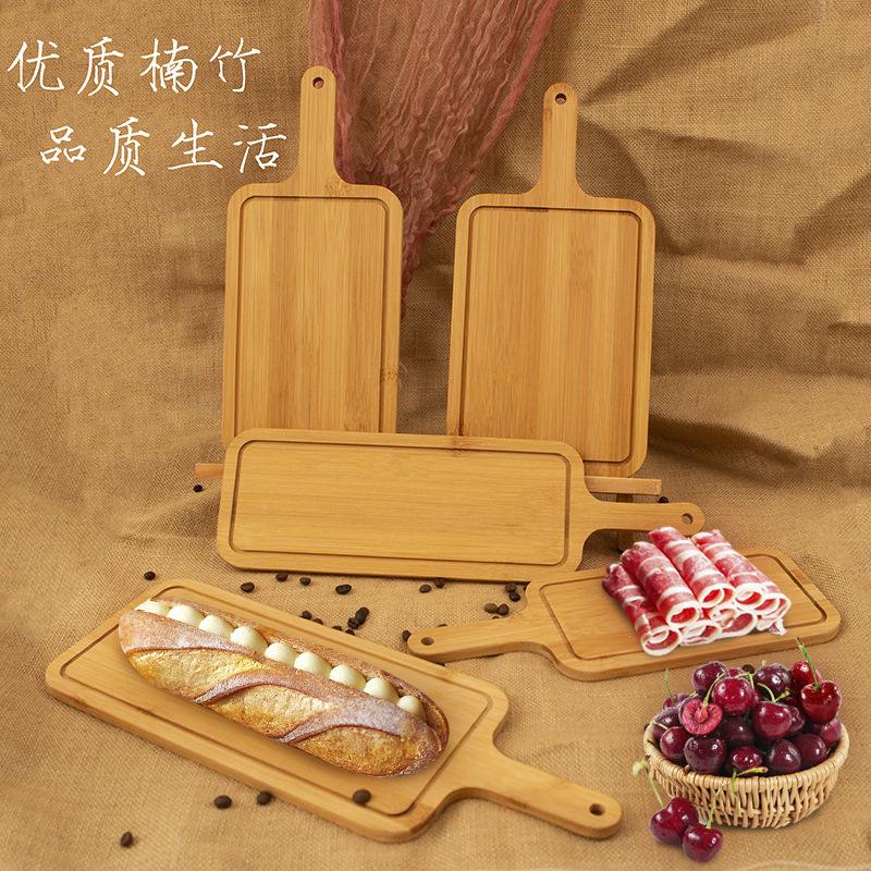 跨境木托盘长方形炸鸡木牛排烘HIS披食萨板托盘品级焙家用网红餐