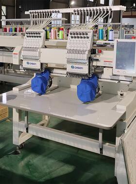 厂价格商用电脑自动头绣全双花机服装刺绣机Embro668idery machi