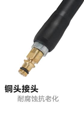 高压清洗铜机出水管M46622螺纹14插芯转凯快插头连接耐驰磨压水高