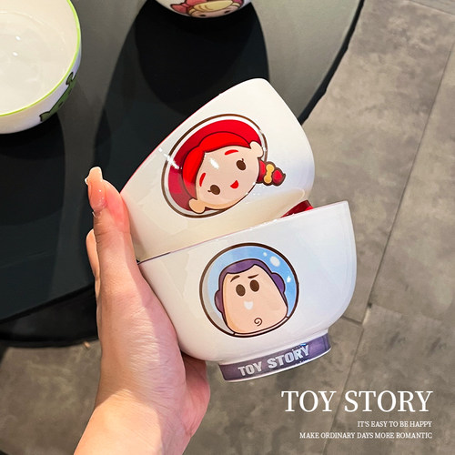 巴斯光年陶瓷饭碗家用2024新款