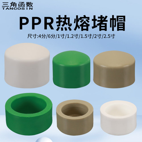 PPR管堵热熔管件4分至2.5寸