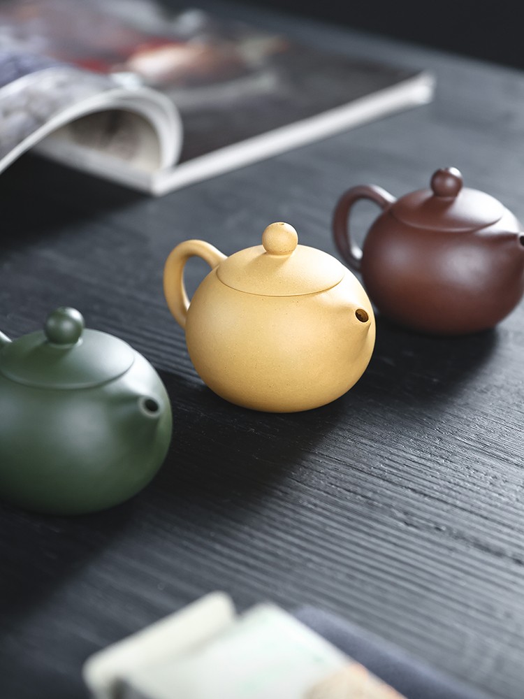 紫砂壶 宜兴原矿手工迷你小小西施壶 家用泡茶茶具