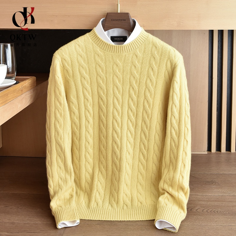 鄂尔多斯市100羊绒衫男2025秋冬