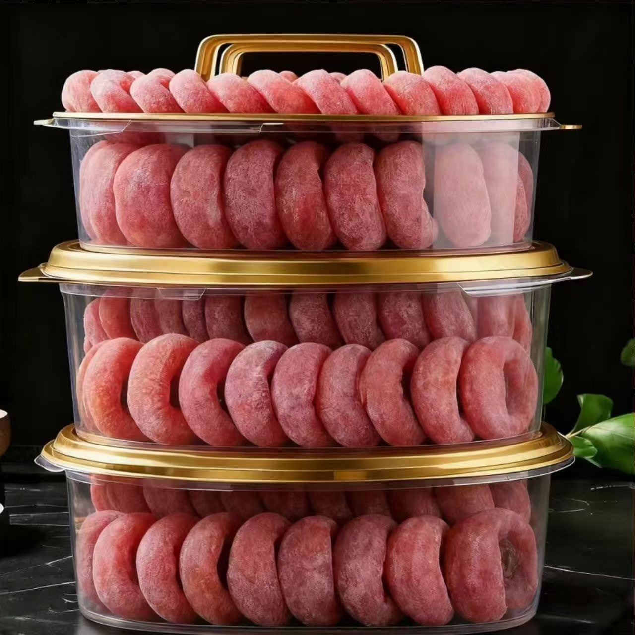 【买二送一】广西特产级霜降柿饼农家流心吊柿子礼盒非陕西富平