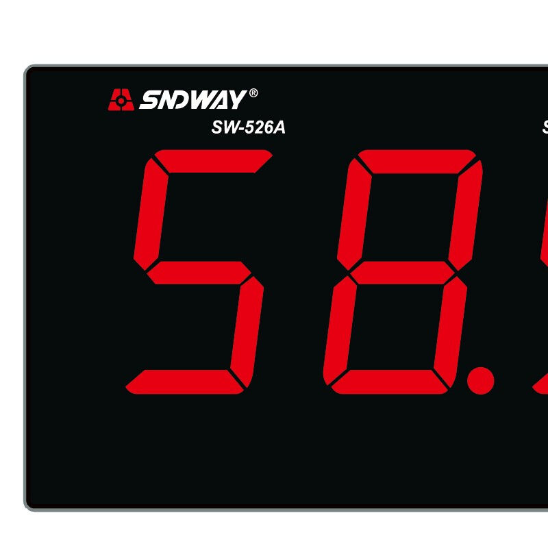 深达威(SNDWAY)SW-526A壁挂噪音计分贝仪数字噪音测试仪噪声检