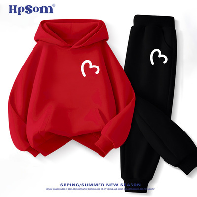 童装2025潮牌时尚卫衣套装