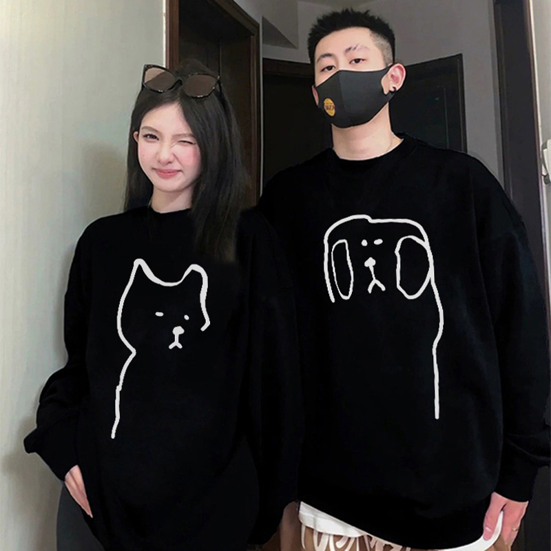 情侣装2025潮牌流卫衣