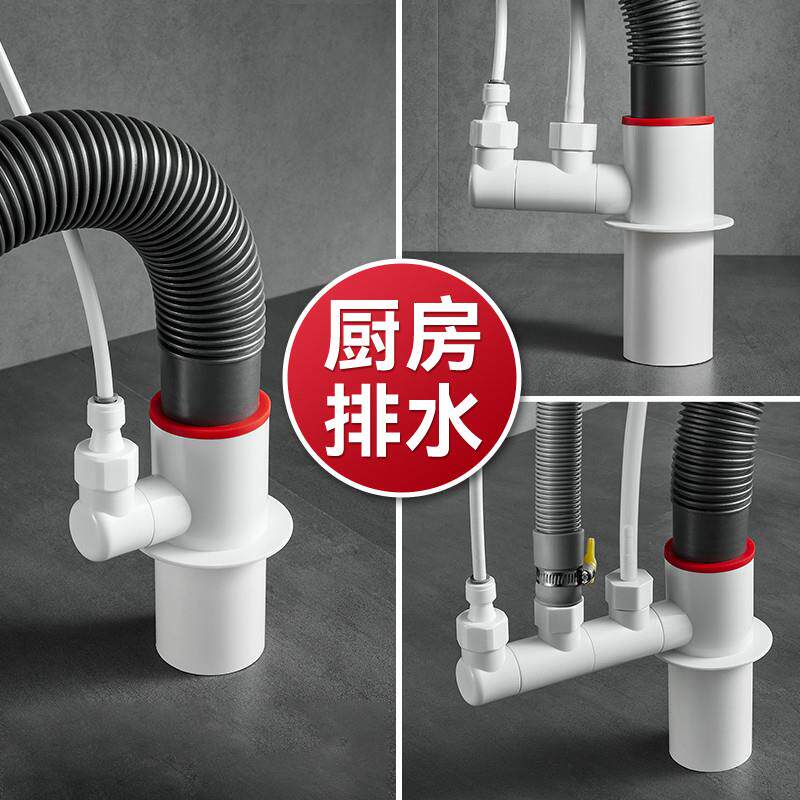 脸盆下水管道硅胶密封塞厨房排水管防臭防溢水神器密封圈