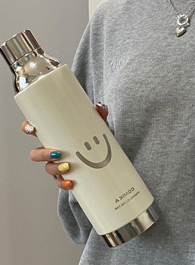 COMIKA口咔大茶杯保温杯高颜值不锈钢大容量大号男女运动便携户外