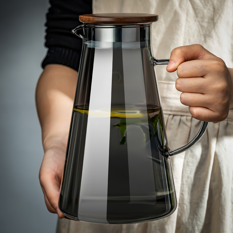 【可装120℃开水】高硼硅冷水壶