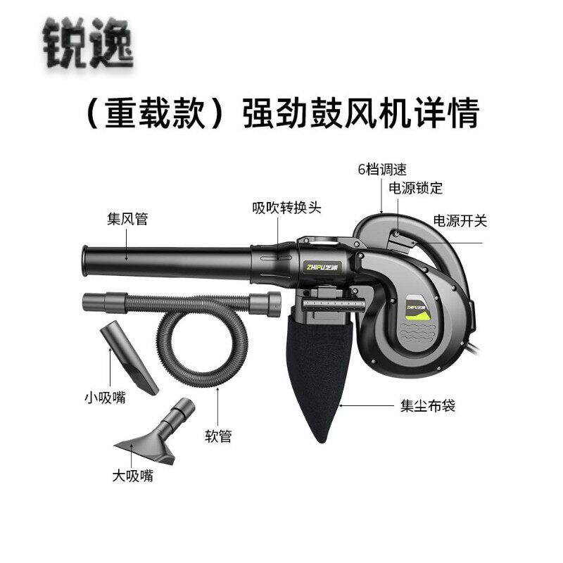 。电梯专用鼓风机大功率除尘吹灰机吸尘器网吧家用吸尘器电脑吹风