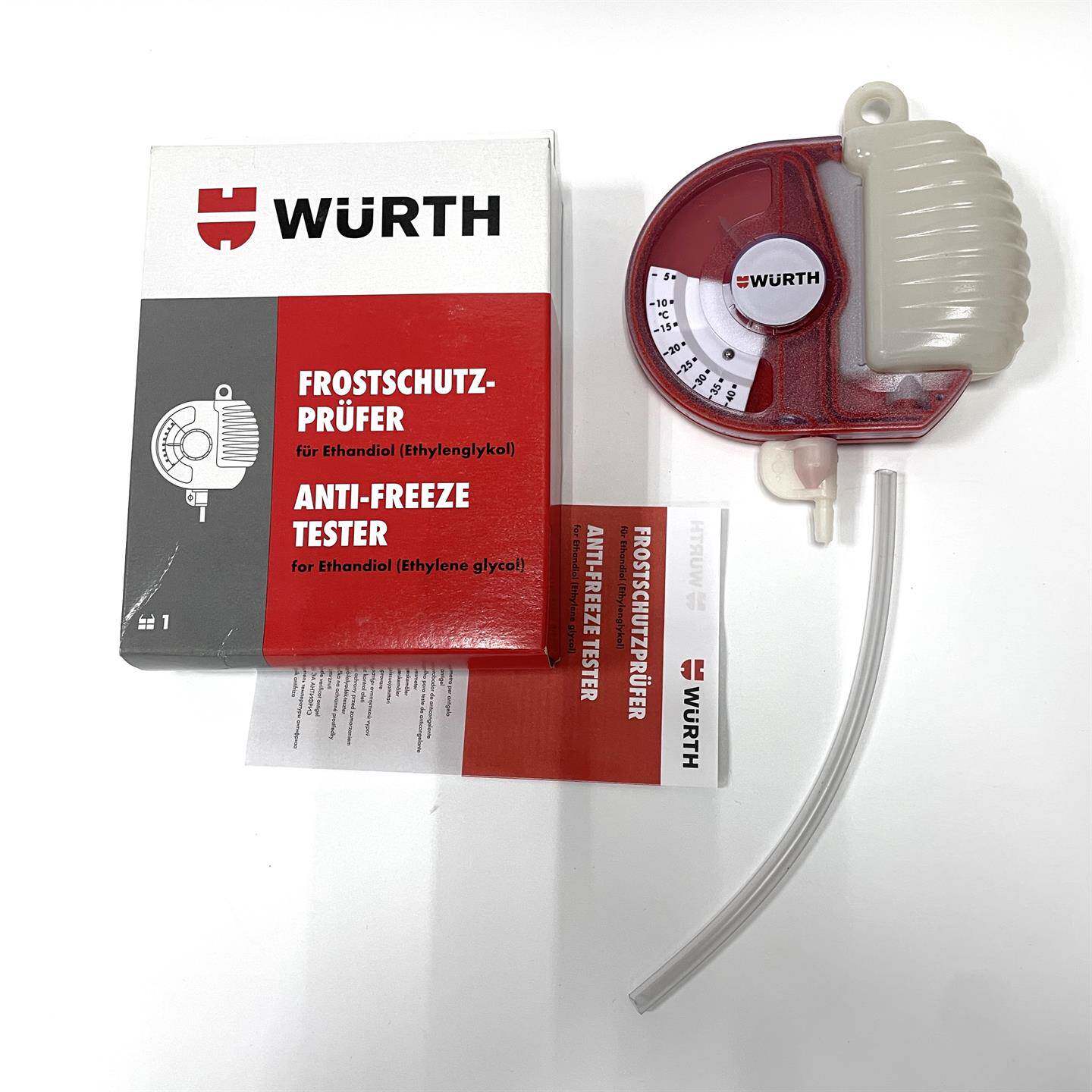 德国伍尔特WURTH冷却液测试器WURTH冷却剂防冻检测设备8536001
