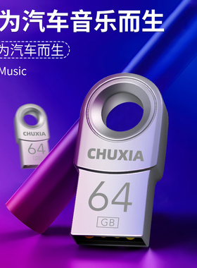储侠车载手机专用U盘定制logo音乐大容量官方正品存储盘FAT32空盘