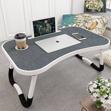 床上桌加大无缝包边折叠桌宿舍床上书桌笔记本电脑桌可折叠小桌子