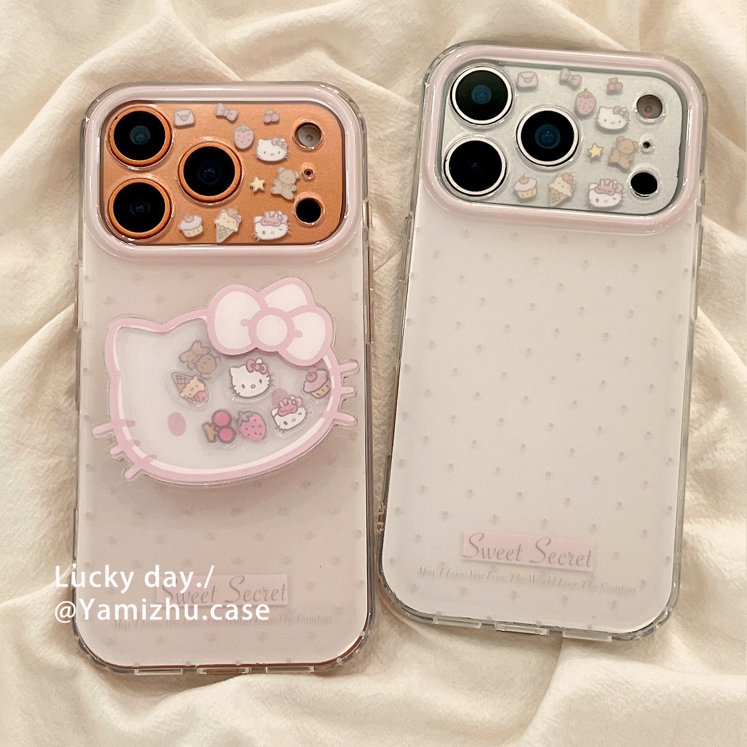 可爱卡通HelloKitty摇摇乐支架适用苹果17PRO手机壳iPhone16ProMax新款15pro女款小众13硅胶14防摔全包保护套,3C数码配件,手机保护套/壳,淘宝优惠券,粉丝福利购,淘宝优惠卷