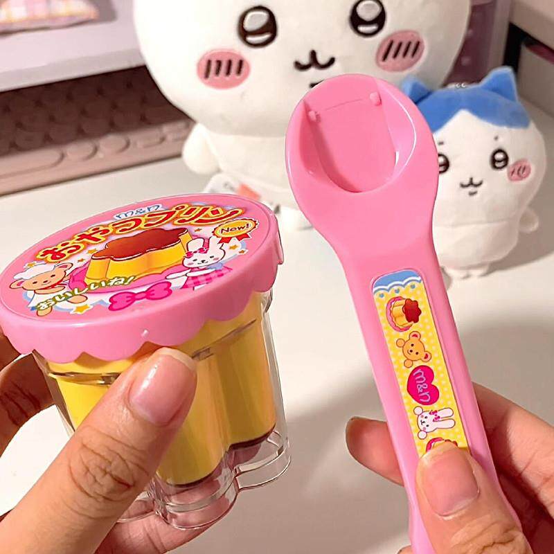 果冻草莓布丁套装咪露布丁小朋友喂食玩具过家家女孩玩具仿真食物