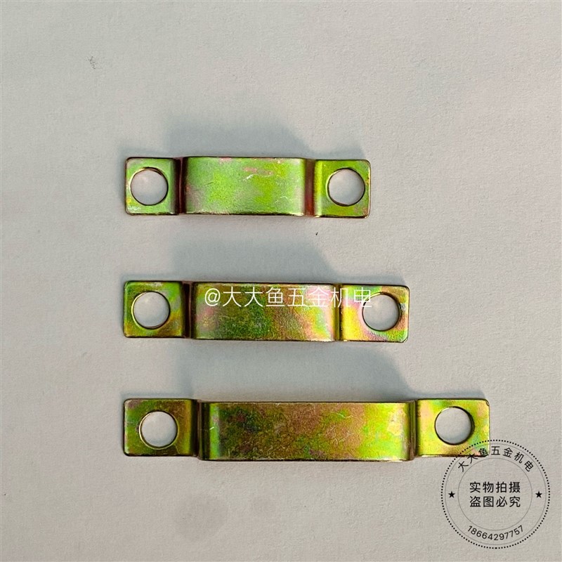 PC油管固定夹铁皮管夹尼龙管气管单/双边卡多条管1104/06液压配件