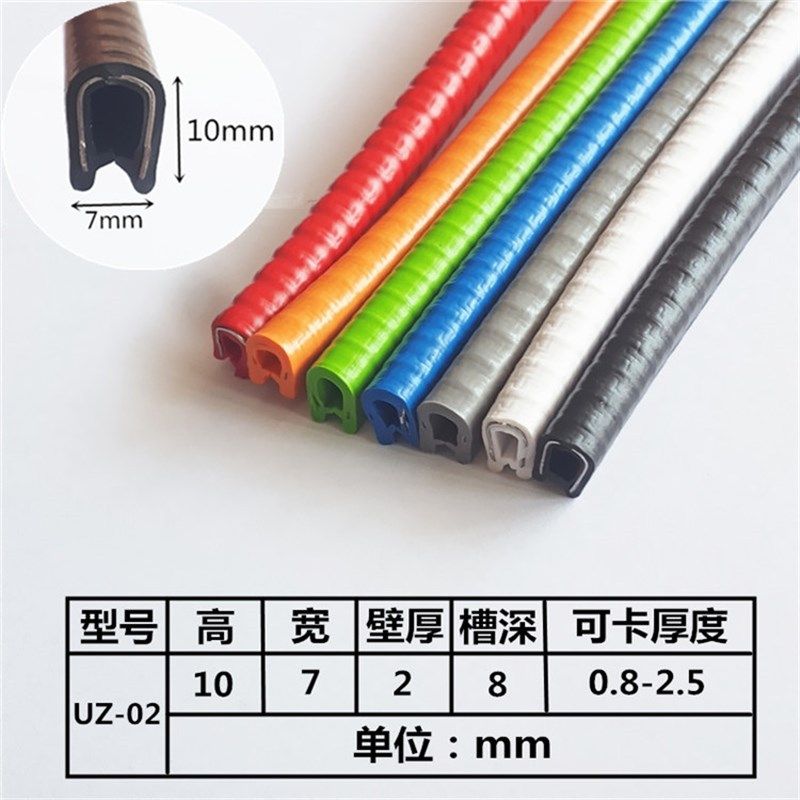 包边U型橡胶密封条自卡桥架护口线槽防护胶条玻璃电柜铁板玻璃条,工业油品/胶粘/化学/实验室用品,实验室漏斗,淘宝优惠券,粉丝福利购,淘宝优惠卷