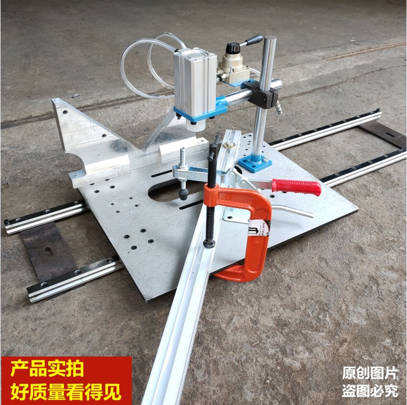 木工工具立铣机推台导轨滑台推板轨道工具地锣导轨立轴机立洗推台