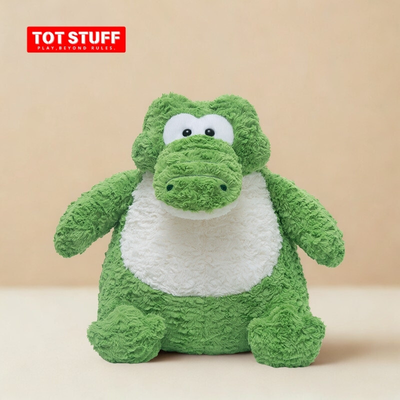 泡芙鳄鱼毛绒玩具可爱小鸟玩偶公仔睡觉抱枕娃娃女孩女生日礼物