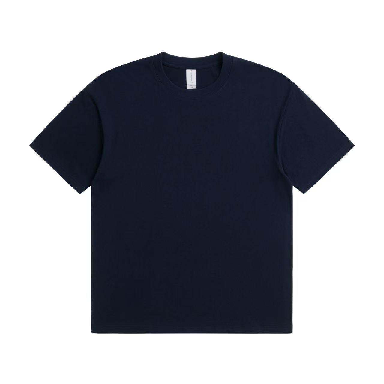 高端定制T恤短袖纯棉班服学生夏令营工作服文化广告衫印图印logo