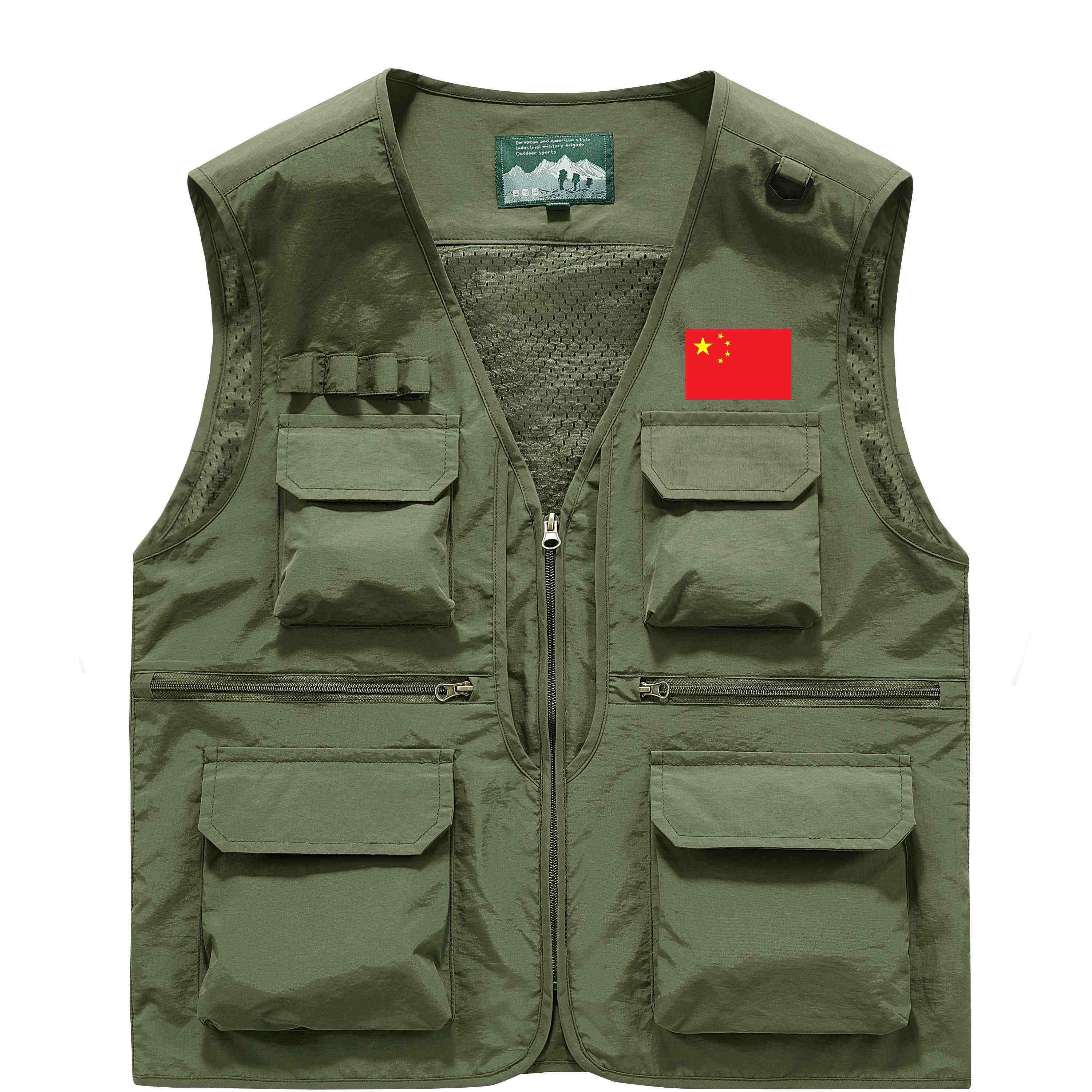 工作服马甲定制印LOGO多