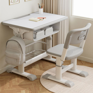 小学生免安装 家用书桌可升降儿童学习桌椅培训班写字桌学校课桌椅