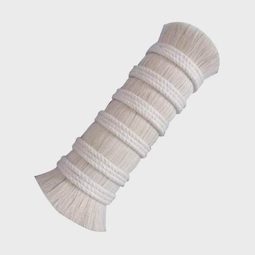 【恒基马鬃订货二胡弓白色马毛刷子毛扫帚】采耳工具马尾巴毛