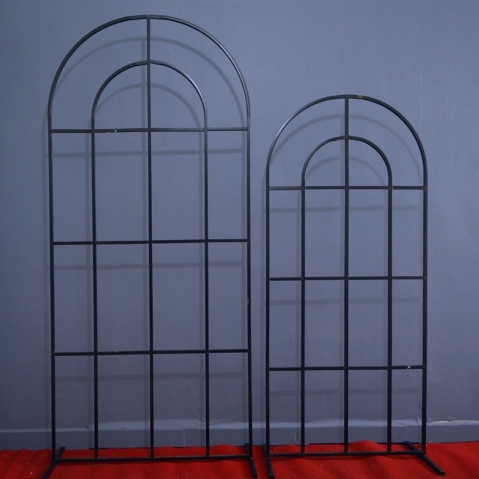 花道具花田喜事展架婚庆门结婚拱门婚庆铁艺架子婚礼场景布置屏风