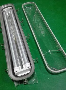 地铁隧道专用防尘灯600MM9W不锈钢三防灯LED双管金属外壳灯具