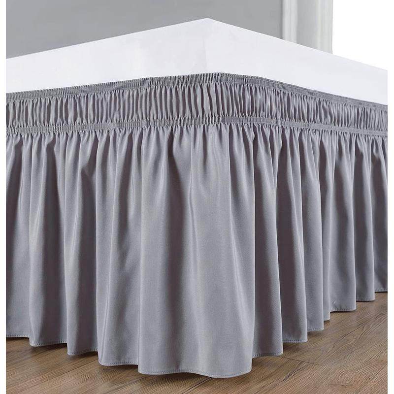 ll防滑美式松紧床裙单件纯色床罩防尘罩不带床面床边裙式防尘单件,床上用品,床裙,淘宝优惠券,粉丝福利购,淘宝优惠卷