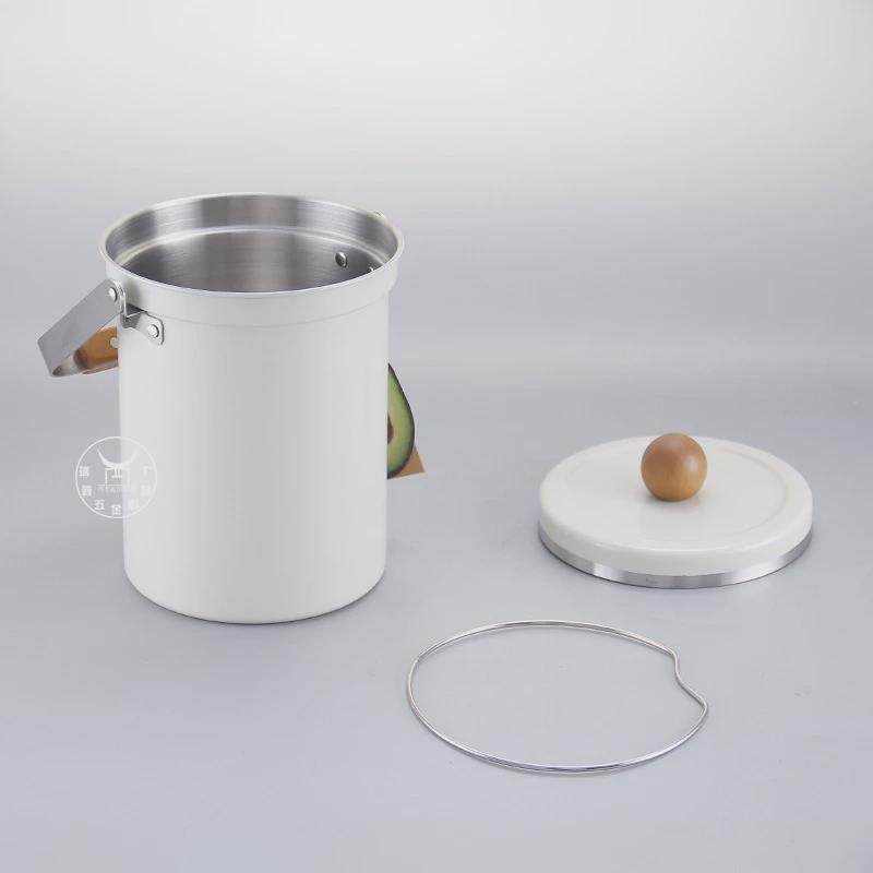 厨房韩式台面厨不锈钢垃圾桶304余带盖桌面迷你收纳小提桶堆肥桶,家庭/个人清洁工具,垃圾桶,淘宝优惠券,粉丝福利购,淘宝优惠卷