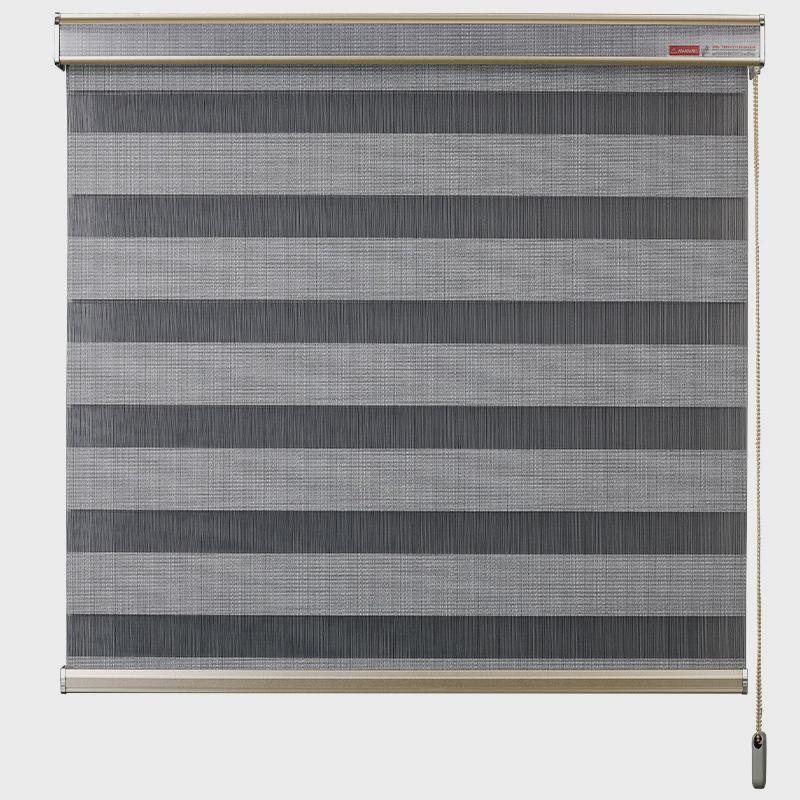 灿虹柔简约卷帘亚麻纱帘遮光浴室外装卧室客厅拉珠透光百叶窗