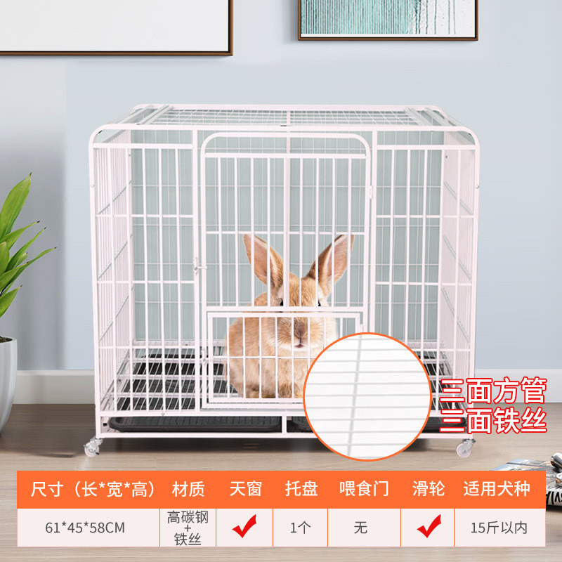 狗笼子大型犬超大家用拉布拉多中型方管宠物狗带厕所分离室外金毛