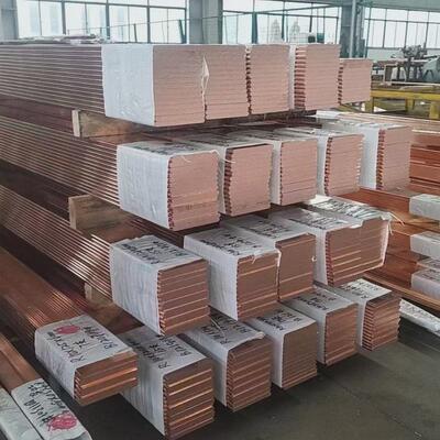 直销t2紫铜排镀锡铜排镀锡铜母线接地铜排tmy母线排厂家现货铜排