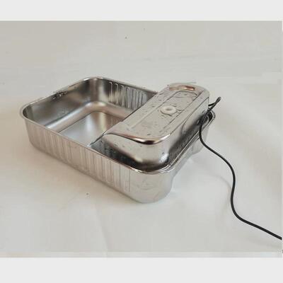 新款猫咪饮水机自动活水不锈钢喂食器峡谷大霸坝方形宠物饮水机4L