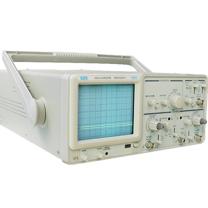 麦威mos620ch双踪模拟示波器现货 两通道模拟带宽20mhz40示波器兆