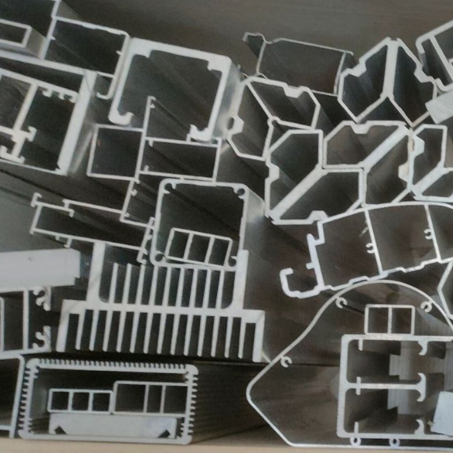 热销开模定制铝合金工业型材异型铝材深加工表面处理方管圆管扁条