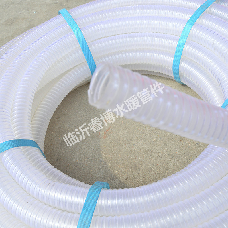 管销售pvc加厚灌溉排水管螺纹源头pvc螺旋牛筋软管