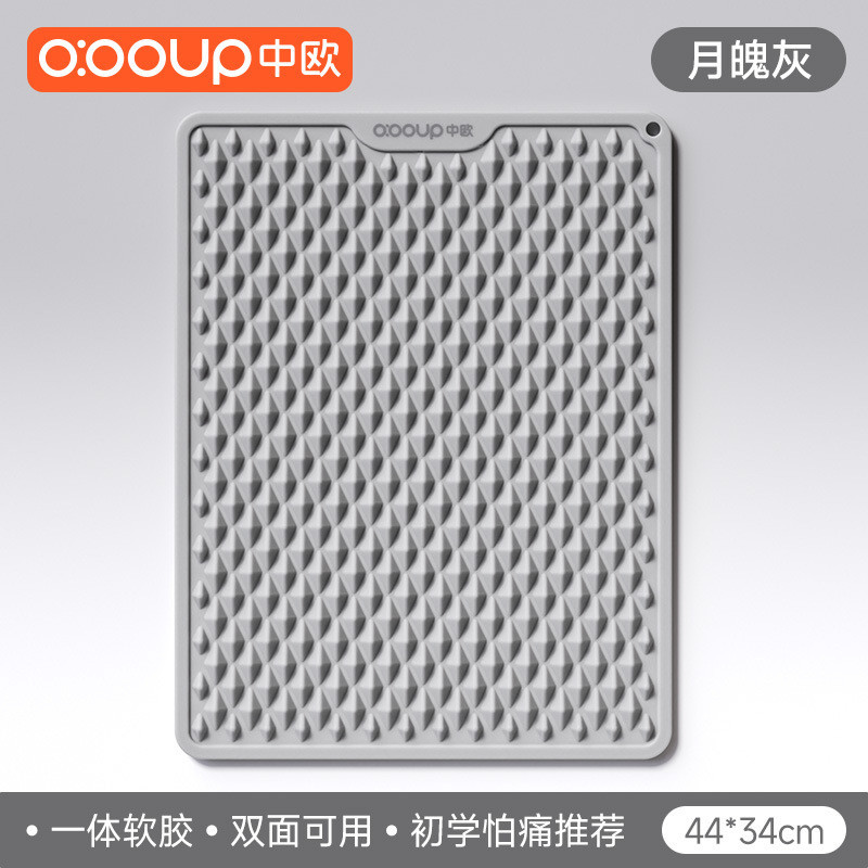 原地慢跑足底按摩垫脚底通经络超室内脚踩垫硅胶双面方形指压板